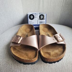 Madrid BS Copper Birkenstock size 40UK/9US-- New